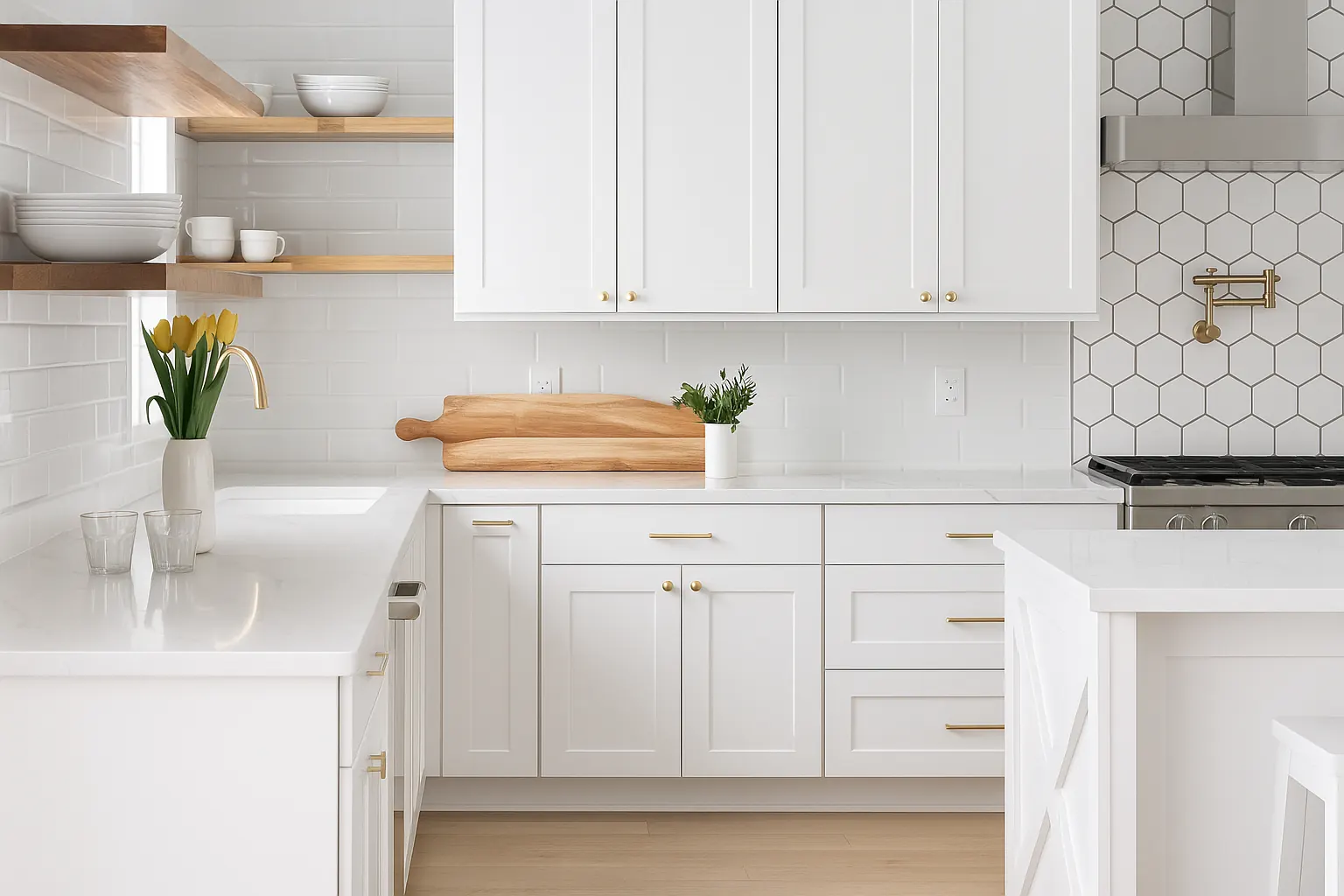 Custom-Made Kitchen Cabinets