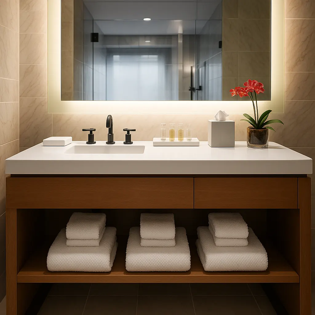 Custom-Made Vanity Base for Bathrooms