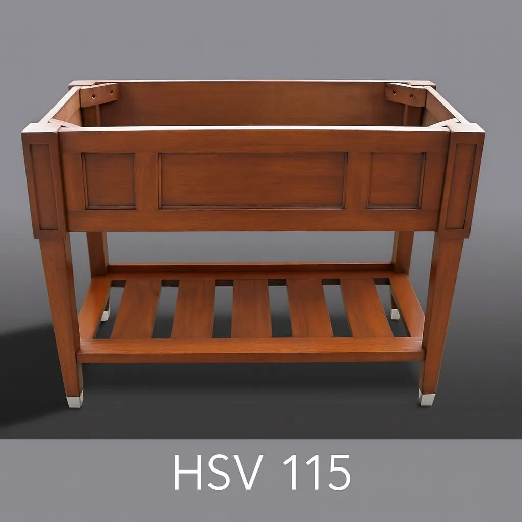 Custom-Made Vanity Base for Bathrooms