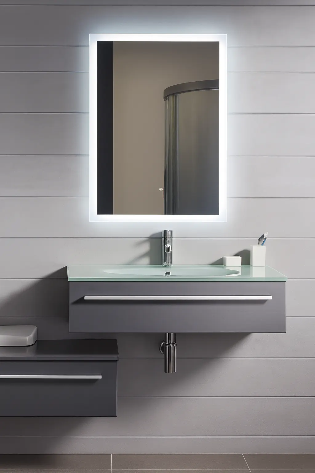 Our very clever and useful illuminated bathroom mirrors were inspired by a team of leading interior designers. Their extensive research and development resulted in the creation of some of the most visually stunning and useful illuminated bathroom mirrors ever made.